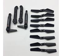 Vuzmode Motor de brazo plegable, protector hélice carcasa motor, for XT6, for LS-Quadcopter, for LSRC, repuestos for drones Brazo de montaje de cuatro motores(Burgundy)