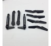 Vuzmode Motor de brazo plegable, protector hélice carcasa motor, for XT6, for LS-Quadcopter, for LSRC, repuestos for drones Brazo de montaje de cuatro motores(Navy Blue)