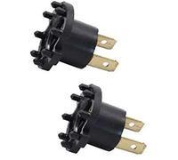 Vuzmode Paquete de 2 portalámparas for Faros Delanteros B28V510A3 Conector para Faros Delanteros de Coche