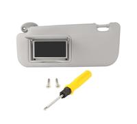 Vuzmode Parasol for Coche, Lado Izquierdo del Conductor, Visera Gris de Alta dureza con Espejo tocador, for Toyota, Levin, Corolla, 2014-2019 Cubierta para parasol de techo de coche