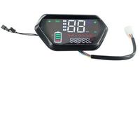 Vuzmode Pieza de bicicleta eléctrica Controlador de motor La pantalla admite motor de scooter eléctrico EBike 48V 60V 72V Panel de control LCD Desconectar Fácil de usar e instalar Instrumento de comun