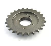 Vuzmode Piñón de Engranaje de piñón Delantero de Motocicleta 530 Chain 24T, for Harley, Davidson 1340 EVO 1997-1998 Piñón Delantero de Motocicleta