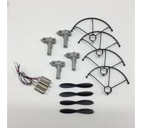 Vuzmode Protector de hélices motor brazo for LS-MINI, piezas repuesto for drones RC cuadricóptero Brazo de montaje de cuatro motores(White)