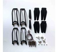 Vuzmode RC Drone Motor Paer Piezas de Repuesto Brazo hélice Hoja Protector Engranajes Pieza , for E88 Teng1 Pro Quadcopter Hélice de Dos Palas de 9 Pulgadas para Drones(Old Version 2)