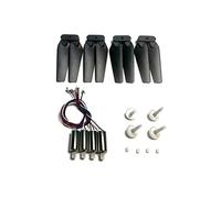 Vuzmode RC Drone Motor Paer Piezas de Repuesto Brazo hélice Hoja Protector Engranajes Pieza , for E88 Teng1 Pro Quadcopter Hélice de Dos Palas de 9 Pulgadas para Drones(New Version 1)