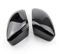 Vuzmode Rearview Side Mirror Cap, for VW, for Passat, B7 CC, for Jetta, MK6, for Beetle, Mirror Cover Carbon Bright Black Cubierta para Espejo retrovisor de Coche(Bright Black)