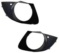 Vuzmode Rejilla de cubierta faros antiniebla del parachoques delantero, for Serie 7 E65 E66 2006 2007 2008 51117142179 Cubierta del bisel de la lámpara antiniebla del coche