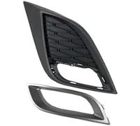 Vuzmode Rejilla de faro antiniebla delantero derecho del parachoques coche con cromado, for 3 2010 2011 BBN250C11C Cubierta del bisel de la lámpara antiniebla del coche