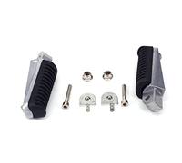 Vuzmode Reposapiés apoyapiés traseros pedales, for, for motocicleta FJR1300 FZ1 FZ400 FZ6 FZ6R XJR400 XJR1200 XJR1300 XJ6 Pedal de freno trasero de motocicleta