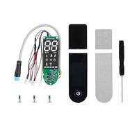 Vuzmode Scooter eléctrico, for pantalla de tablero M365 Pro/Pro 2 + placa de circuito de repuesto de cubierta, for Xiaomi, for piezas de scooter eléctrico Alemania Pro 2 Panel de visualización del sco