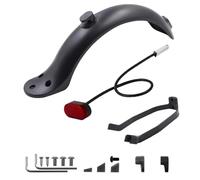 Vuzmode Soporte de soporte for guardabarros delantero y trasero, for Xiaomi, M365 /Pro Scooter Eléctrico luz trasera batería Cable Barrera trasera contra salpicaduras para scooter(MULTI)