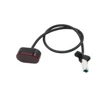 Vuzmode Soporte de soporte for guardabarros delantero y trasero, for Xiaomi, M365 /Pro Scooter Eléctrico luz trasera batería Cable Barrera trasera contra salpicaduras para scooter(Light Green)