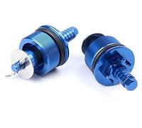 Vuzmode Tornillos de Ajuste de Horquilla Delantera de 33 mm, Tapa de Pernos, Cubierta de CNC, Azul, for Motocicleta CMX250 Tapa de la Horquilla Delantera de la Motocicleta