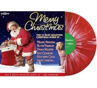 VV.AA. - MERRY CHRISTMAS (COLOR ROJO Y BLANCO SPLATER)