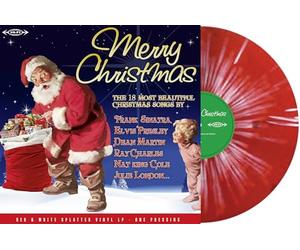 VV.AA. - MERRY CHRISTMAS (COLOR ROJO Y BLANCO SPLATER)
