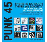 VV.AA. - PUNK 45, THERE´S NO SUCH THING AS SOCIETY (VINILO AZUL) 2LP