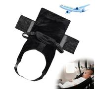 VVancha Tech Lit Bébé pour Voyage en Avion, Repose Pied Avion Enfant, Lit Bébé Avion, Extension de SièGe pour Enfant, Hamac Siège Confort Repose-Pieds Intérieur Aéré pour Enfant Sommeil Vol