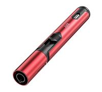 VVAY - Encendedor estilo soplete de gas butano recargable, largo alcance para encender velas, barbacoa, estufa, cocina, fuegos (se vende sin gas)