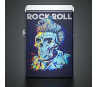 VVAY Mechero de Gasolina Vintage Antiviento Personalizado - Sin Gasolina Incluida