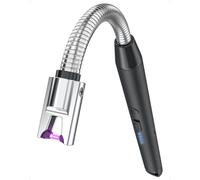 VVAY Mechero Eléctrico Largo para Velas, Recargable por USB-C - Antiviento