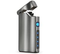 VVAY Mechero Eléctrico USB C Recargable, Antiviento y sin Llama