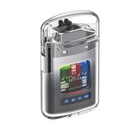 VVAY Mechero Eléctrico USB C Recargable, Antiviento y sin Llama