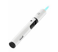 VVAY Mechero Soplete Largo de Gas Recargable, Llama Jet - Sin Gas Butano Incluido