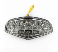 VVBNIN Compatible con Ducati para Monster para 1100 para S para EVO 2009 2010 2011 2012 2013 Lámpara Indicadora De Luz De Señal De Giro De Motocicleta Luces Señal de Giro Moto(Clear)