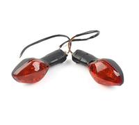 VVBNIN Compatible con MSX125 para Grom 2014 2015 2016 2017 2018 para CMX300 para CMX500 2017 2018 Indicador De Señal De Giro Delantera Y Trasera De Motocicleta Luces Señal de Giro Moto(Clear)