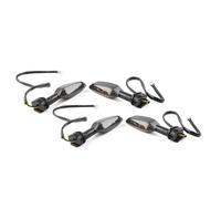 VVBNIN Compatible con para MT-01 2005-2012 para MT-25 2015-2020 para MT-03 2016-2020 Lámpara Indicadora De Luz De Señal De Giro De Motocicleta Luces Señal de Giro Moto(Smoke)