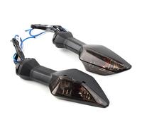 VVBNIN Compatible con para Ninja para 1000 2011 2012 2013 2014 2015 2016 2017 2018 2019 2020 para 650 2012-2020 Indicador De Señal De Giro De Motocicleta Luces Señal de Giro Moto(Smoke)