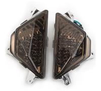 VVBNIN Compatible con para Ninja para 400 2018 2019 2020 2021 para 650 2017 2018 2019 2020 2021 Lámpara Indicadora De Luz De Señal De Giro De Motocicleta Luces Señal de Giro Moto(Smoke)