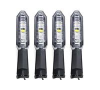 VVBNIN Compatible con para Z125 para Pro para Z300 2015 2016 2017 2018 2019 2020 para Z250 2013 2014 2015-2018 Luz De Señal De Giro De Motocicleta Luces Señal de Giro Moto(Clear 4 pcs)