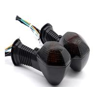 VVBNIN Compatible con Suzuki para SV650N 2003-2009 para SV650S 2003-2016 para SV1000N para S 2003-2008 Luz De Señal De Giro Delantera Y Trasera De Motocicleta Luces Señal de Giro Moto(Smoke)
