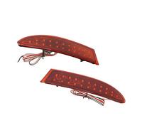 VVBNIN Luce Reflector Parachoques Compatible Con X3 F25 2011 2012 2013 2014 Estilo De Coche Luz Trasera De Intermitente Roja Luz Freno Trasera Reflector Parachoques 7217315 7217316