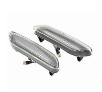 VVBNIN Luces de Giro Coche Compatible con Mini para R60 para Countryman 2010 2011 2012 2013 2014 2015 2016 2017 Lámpara Indicadora De Marcador Lateral Dinámica Luces De Señal De Giro(White)