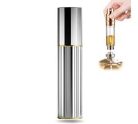 VVGAOGES 10 ML Atomizador Perfume Recargable,Mini Spray de Perfume,Portátil Botella de Perfume,Botella Vacío Pulverizador para Viajes (Plata)