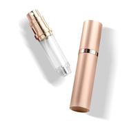 VVGAOGES Atomizador Perfume Recargable,Mini Spray de Perfume,Portátil Botella de Perfume,Botella Vacío Pulverizador para Viajes 5ml (Gold)