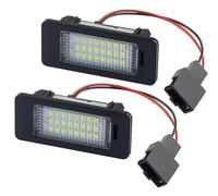 Vvhabpm Luces Matrícula Coche Para A1 Para A4 Para A5 S5 Para A6 S6 Para A7 Para Q5 TT TTS Lámpara De Matrícula LED 12V Canbus Luz De Matrícula Sin Errores