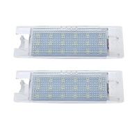 Vvhabpm Luces Matrícula Coche Para Alfa Para Romeo Brera Para Giulietta Tipo 940 Ab Para MiTo Ab 2008-en Adelante 2 Lámparas LED Canbus Sin Error Luz De Matrícula