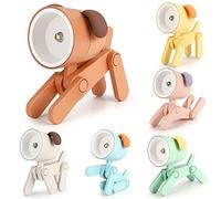 vvhippo 6 Piezas Luz Nocturna Infantil LED, Luz Bebe Nocturna, Linda Luz Quitamiedos Infantil, Luz de Noche para Niños en Forma de Perro, para Regalos de Cumpleaños, Regalos de Graduación