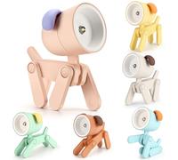 vvhippo Mini luz nocturna para niños, lámpara de kolibrin, linda luz nocturna LED para perros, luz nocturna creativa para mascotas, plegable, pequeña lámpara de mesa, mini lámpara de dormitorio,