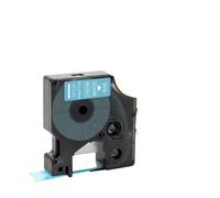 VVHKMSIL 10 Piezas de Cinta de Brillo de 12 mm Compatible con el Fabricante de Etiquetas D1 para Usar con LabelManager 160 280(Blue Glitter)