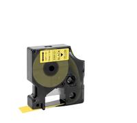 VVHKMSIL 10 Piezas de Cinta de Brillo de 12 mm Compatible con el Fabricante de Etiquetas D1 para Usar con LabelManager 160 280(Yellow Glitter)