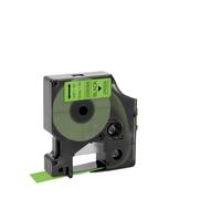 VVHKMSIL 10 Piezas de Cinta de Brillo de 12 mm Compatible con el Fabricante de Etiquetas D1 para Usar con LabelManager 160 280(Green Glitter)