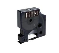 VVHKMSIL 10pcs 45013 Cinta D1 CASA COMPATIVA Cassette Cassette La Cinta Funciona con 45010 45016 45017 45018 para Etiqueta Administrador 160 280 Etiqueta Fabricante(White on Black)