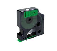 VVHKMSIL 10pcs 45013 Cinta D1 CASA COMPATIVA Cassette Cassette La Cinta Funciona con 45010 45016 45017 45018 para Etiqueta Administrador 160 280 Etiqueta Fabricante(Black on Green)