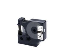 VVHKMSIL 1PK 18483 La Cinta de Etiqueta de poliéster Compatible para un Ancho de 12 mm Funciona con 4200 5200 5000 6000 Etiquetas de la Serie(18484)