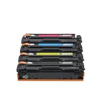 VVHKMSIL 203A CF540A CF543A Cartucho de tóner Compatible Pro M254 M254DW M254NW M254DN MFP M280NW M281CDW M281FDN M281FDW(1 Set)