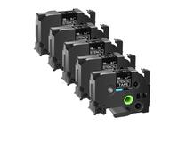 VVHKMSIL 5 PCS 18/24/36 mm Cachada de Plantilla de Grabado Cassette de Cinta no Adhesiva Compatible con Modelos de Impresora Ste-141 Ste-151 Ste-161(18mm)